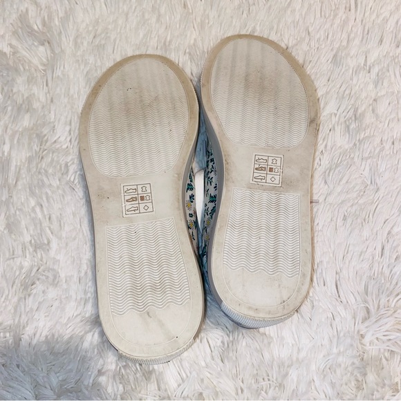 Jack Rogers Womens White Floral Rory Daisy Lace-Up Sneakers Size 8 - Picture 8 of 8